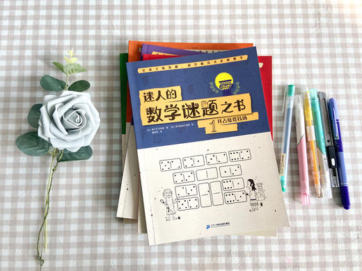 《迷人的数学谜题之书》全5册 让孩子爱上数学！每一个谜题都是神秘的故事，好玩又益智 商品图2