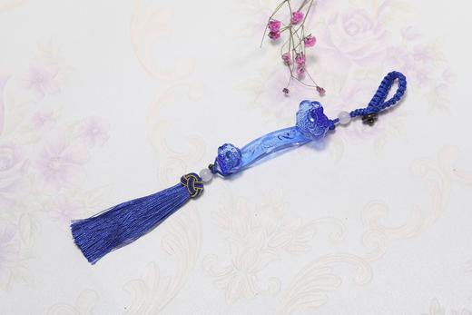 年年如意琉璃挂件 包饰 钥匙链 商品图5