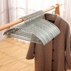 【立体弧形 不起包不留痕】宽肩无痕加粗衣架 成人防滑衣架居家日用收纳整理塑料衣架 商品缩略图0