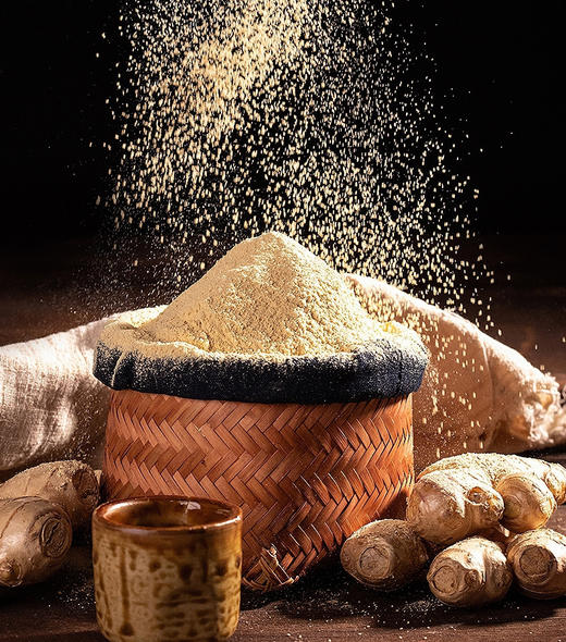 干姜粉云南食用小黄姜粉老姜冲泡原始点纯生姜粉200g【有机认证】 商品图3