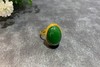 【御珠宫坊】金镶碧玉戒指 商品缩略图0