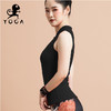 【现货秒发】2020壁虎新款《若旅-黑》立领旗袍式领口瑜伽背心（有胸垫） 商品缩略图2