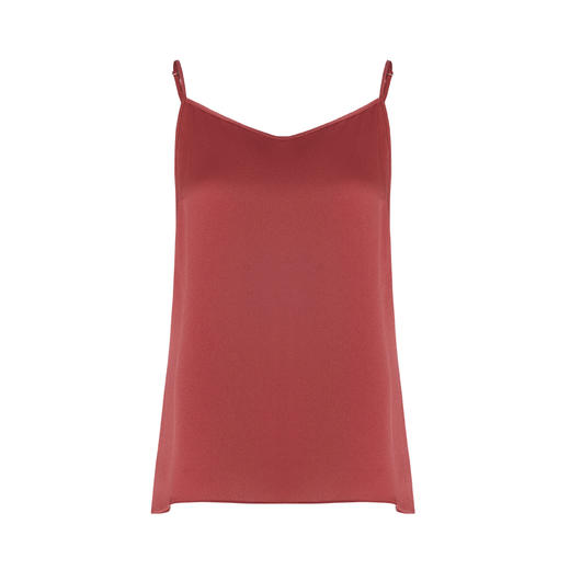 VIMAGE纬漫纪夏季设计感小众轻熟吊带雪纺小上衣女打底衫VA2113107 商品图5