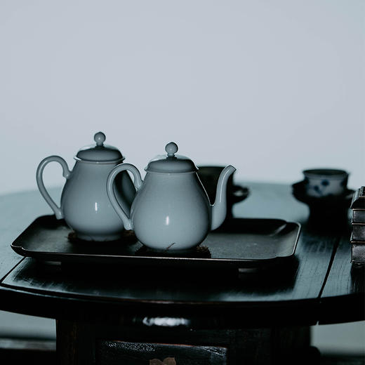 学古小鸿壶「青白釉」 商品图2