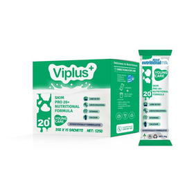 Viplus维爱佳澳洲进20+青年脱脂配方奶粉成人学生高钙低脂速溶便携小袋装牛奶粉525g*1盒【维爱佳】