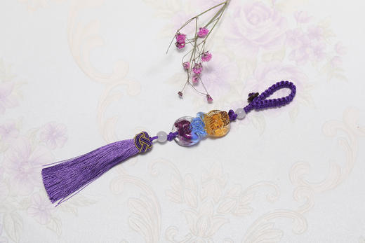 年年如意琉璃挂件 包饰 钥匙链 商品图7