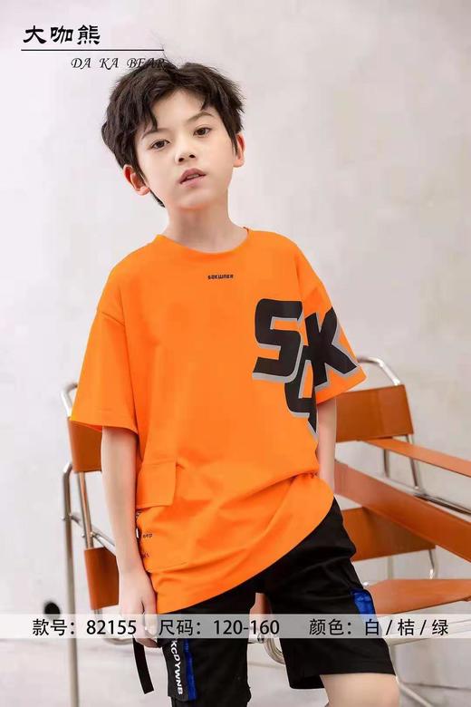 大咖熊男童半袖T恤82155 商品图0