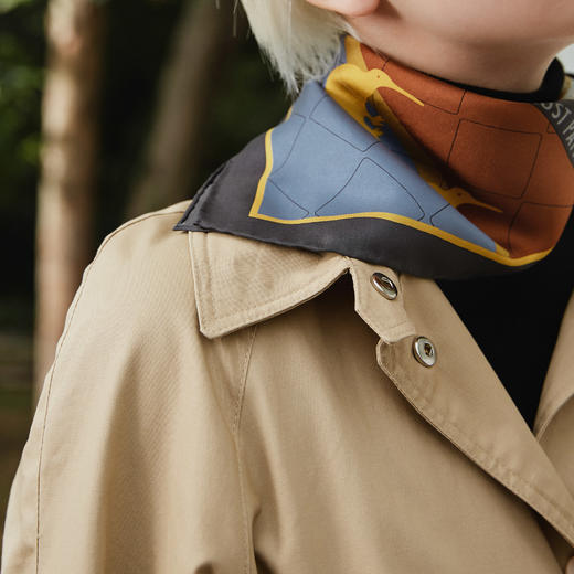 【lost pattern】地热公园中方巾 商品图3