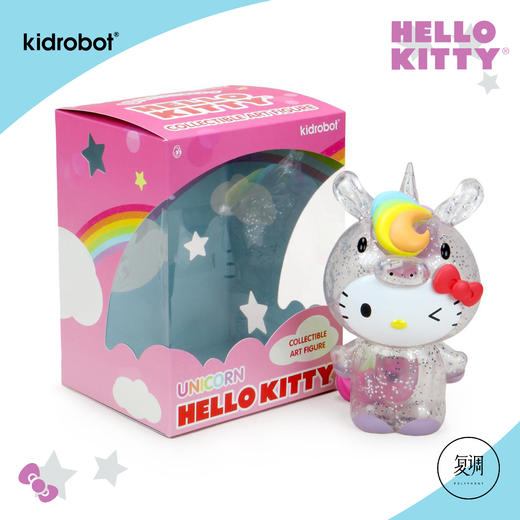现货 Kidrobot 凯蒂猫独角兽系列 闪耀版 Hello Kitty 商品图3
