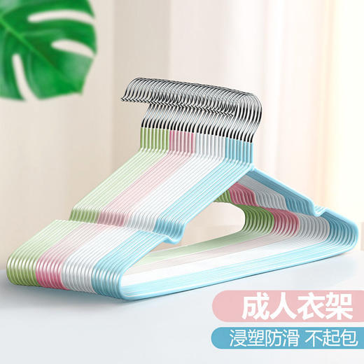 【防滑晾衣架】防滑衣架成人儿童衣架 挂衣撑子晾衣架晒衣服架 商品图4
