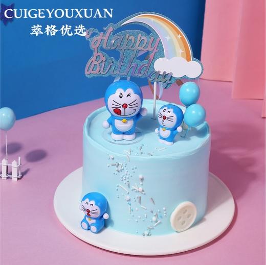 哆啦A梦儿童生日蛋糕 商品图0