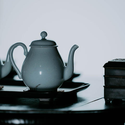 学古小鸿壶「青白釉」 商品图1