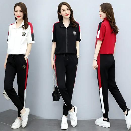 气质休闲，撞色两件套HR-GJC2122 商品图1