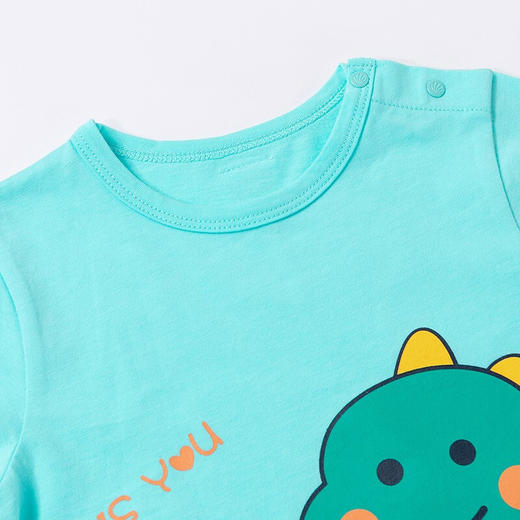 贝贝怡男宝宝宝外出服可爱小恐龙连体衣哈衣212L461
 商品图5