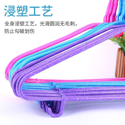 【加粗款】居家日用成人衣架子 加厚加粗衣架挂钩收纳整理衣服撑晾衣架 商品图1