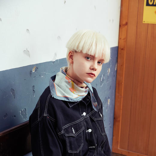 【lost pattern】地热公园中方巾 商品图10