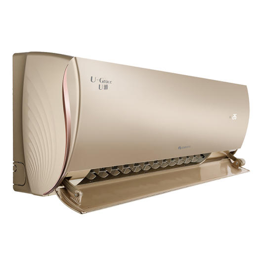 GREE 格力【新国标】U雅变频冷暖2匹/3匹1级能效挂机空调（金色/白色） 商品图1
