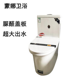 蒙娜  广东坐便器 8094 双孔大管道