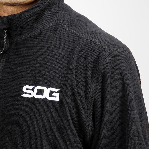 SOG索格户外抓绒衣服男秋冬薄款套头摇粒绒打底衫保暖战术卫衣 商品图2