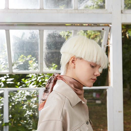 【lost pattern】地热公园中方巾 商品图6