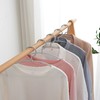 【立体弧形 不起包不留痕】宽肩无痕加粗衣架 成人防滑衣架居家日用收纳整理塑料衣架 商品缩略图3