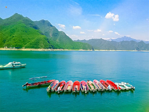 清明2日【太行山水易水湖+白石山】巍巍太行天下奇山白石山-北方桂林易水湖-恋乡生活太行水镇 商品图3