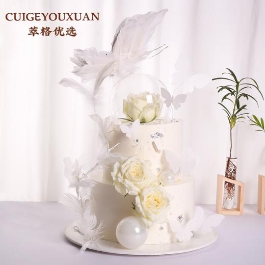 花繁蝶欢女神网红蛋糕2.5磅 商品图1