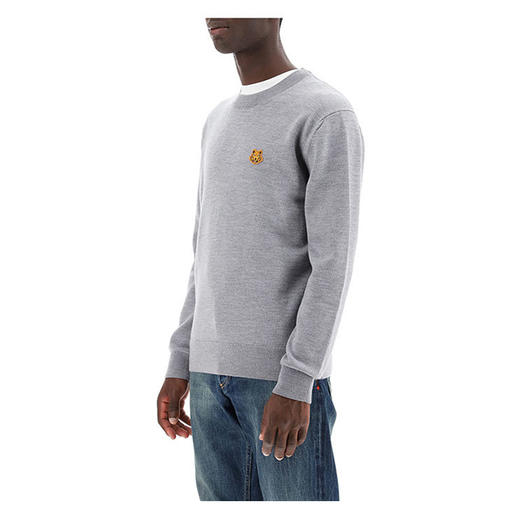 KENZO 高田贤三 男士小虎头针织衫 灰色 FA65 PU537 3TA 95 商品图1