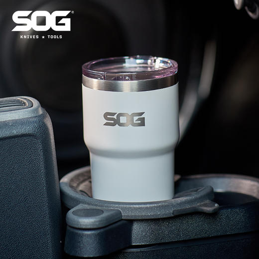 SOG索格 大容量不锈钢宽口直饮水杯便携车载杯男女户外水杯590ml 商品图5