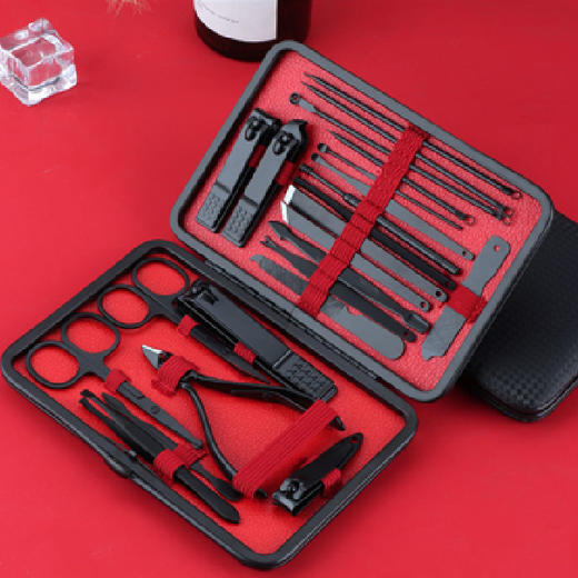 【今日不买会亏】剪指甲套装（绅士黑23件） 商品图2