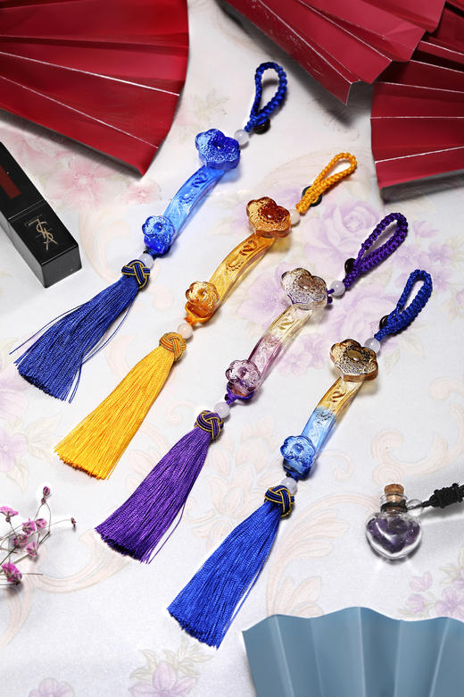 年年如意琉璃挂件 包饰 钥匙链 商品图3