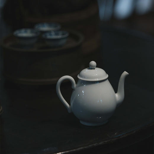 学古小鸿壶「青白釉」 商品图4
