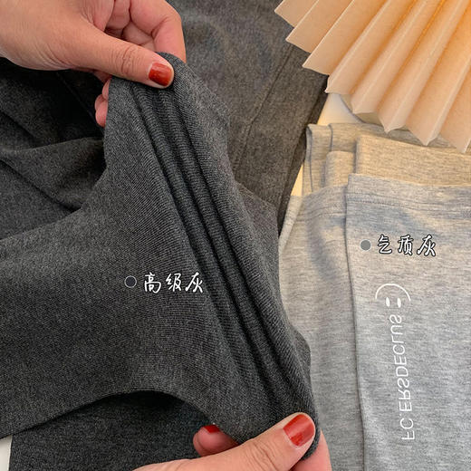 皇家丽美纯棉打底裤女外穿春夏弹力裤高腰紧身显瘦小脚裤XZ3618 商品图3