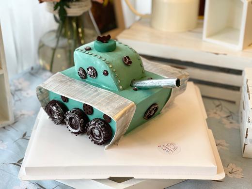 坦克半翻糖蛋糕 商品图2