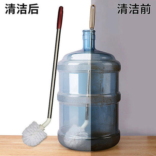 【操作省力 使用方便】钢杆洗桶刷 饮水机矿泉水桶刷 纯净水桶清洁工具 商品图5