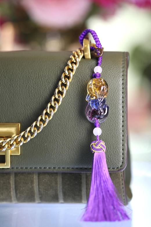 年年如意琉璃挂件 包饰 钥匙链 商品图9