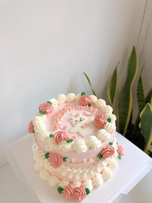 小兔子复古蛋糕-低糖处理无添加 商品图0