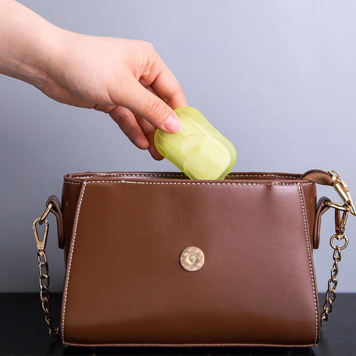 【5盒装 旅行便携式香皂纸】户外一次性卫生清洁香皂片洗手片迷你清洁工具 商品图8