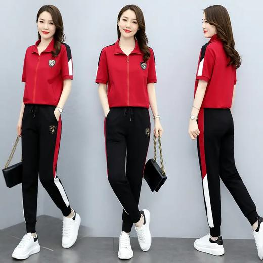 气质休闲，撞色两件套HR-GJC2122 商品图3