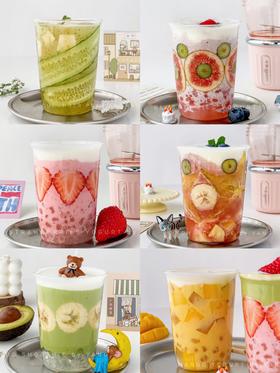 泡泡果汁杯 | 鲜榨果蔬汁合集
