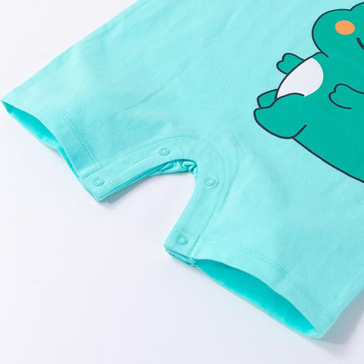 贝贝怡男宝宝宝外出服可爱小恐龙连体衣哈衣212L461
 商品图7