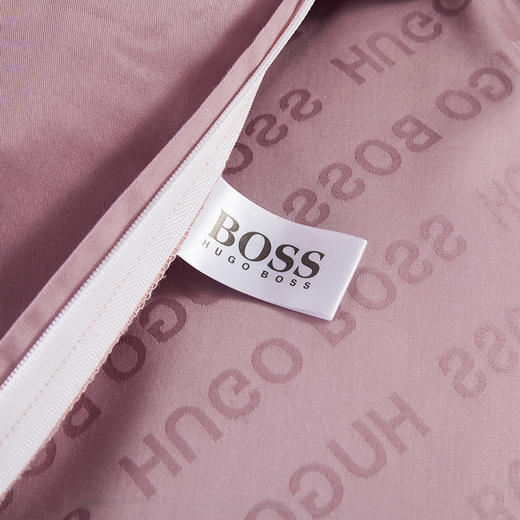 HBTH029 HB LOGO贡缎提花四件套(灰粉色) 商品图6