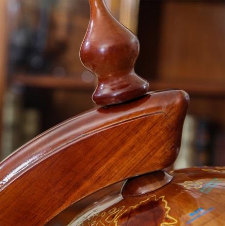 300＃台式实木地球仪 商品图2