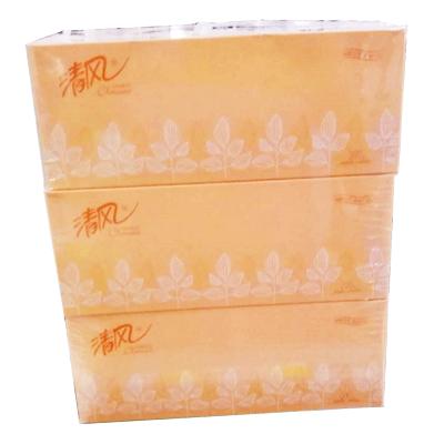 清风原木纯品2层180抽盒装B339A18（硬抽） 商品图0