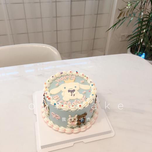 玉桂狗/大耳狗卡通复古手绘蛋糕-低糖处理无添加 商品图3