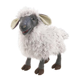 Folkmanis Puppets叫声绵羊玩具/3058玩偶毛绒玩具礼物