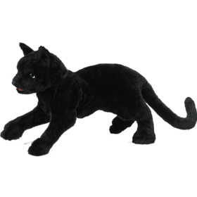 Folkmanis Puppets黑猫玩具/2987玩偶毛绒玩具礼物