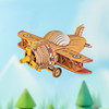 若态坑纸-双翼飞机手工DIY制作立体拼图木质拼装模型摆件 商品缩略图1