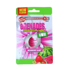 Grenades 爆炸口香糖综合水果味30g 