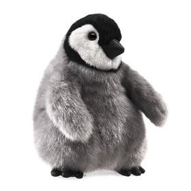 Folkmanis Puppets皇企鹅玩具/3126玩偶毛绒玩具礼物